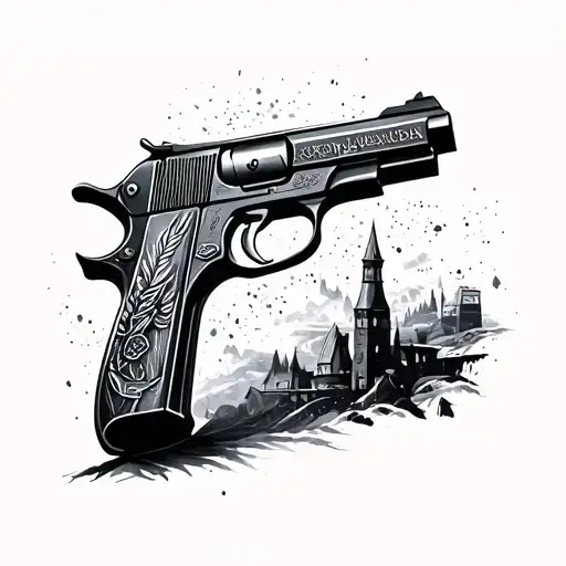 Vodka Kremlin Gun Geometry