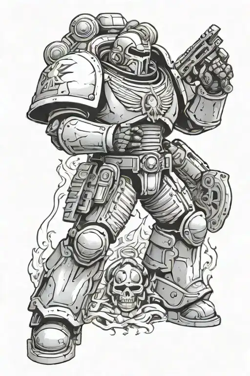 Space Marine Purity Seal