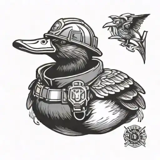 Fire Department Duck