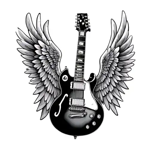 Gibson Sg Angel Wing Neck
