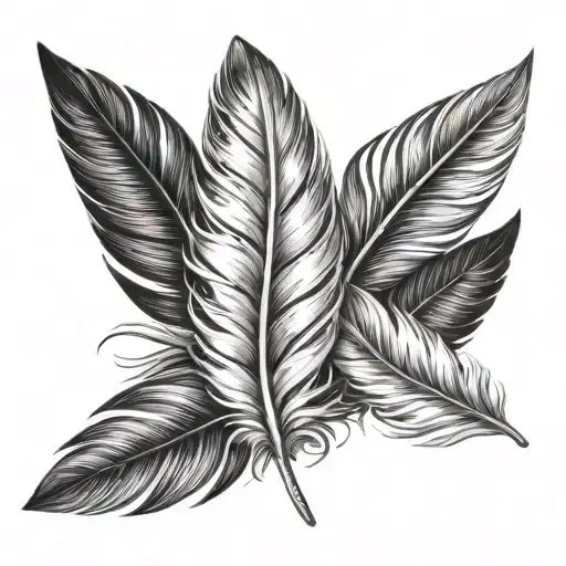 Feather Similarity For Mother And Daughters