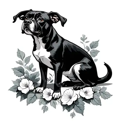 Kirschbaum Under Which A Dog Sits On The