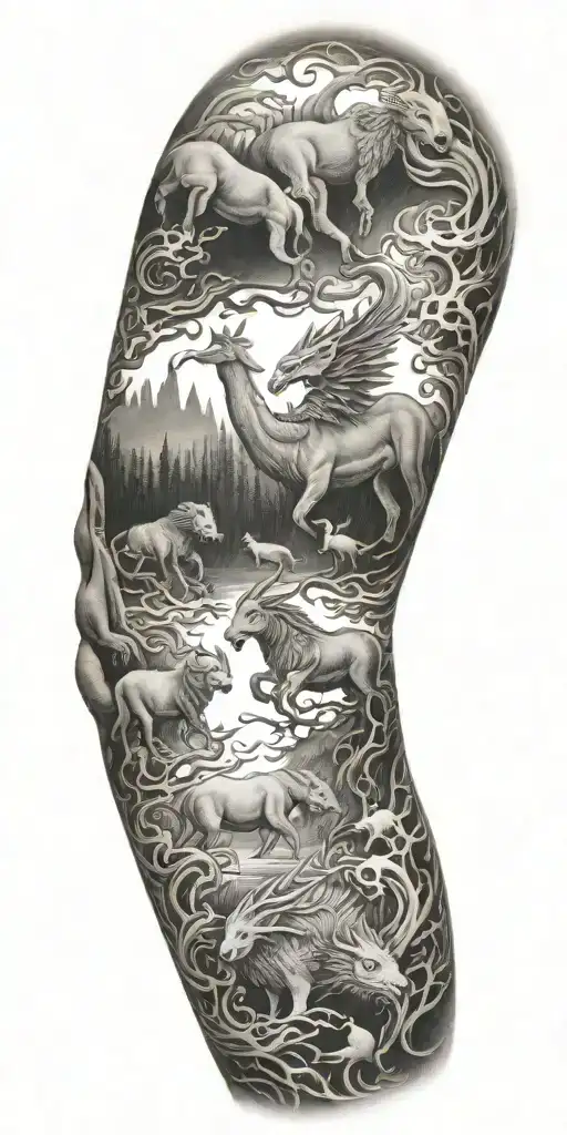 Sleeve Of Cryptids