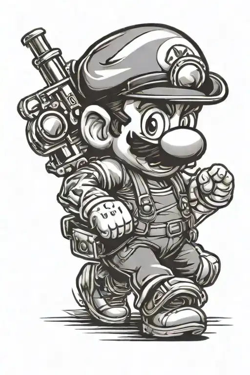 Gangster Mario