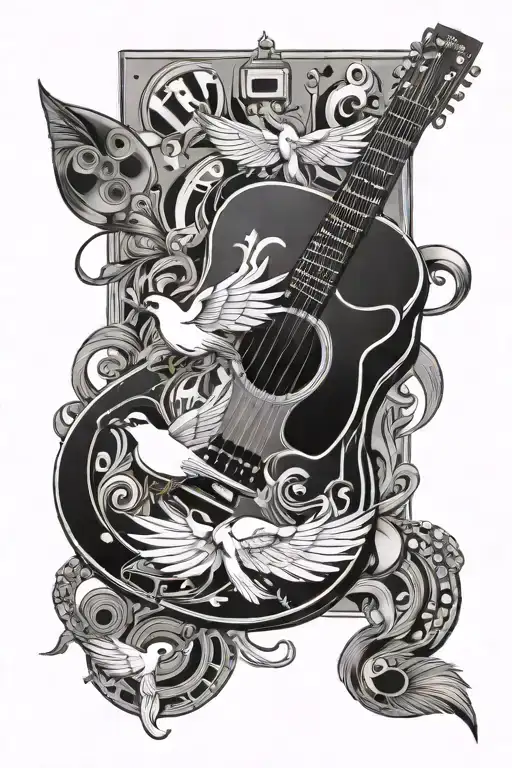 Guitar Journal Video Games Birds And Cds