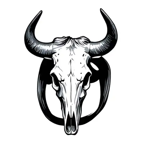 Country Bull Skull