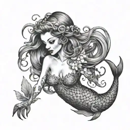 Shirley Barber Mermaid Book Inspired