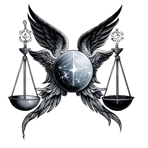 Libra And Virgo Star Constellation