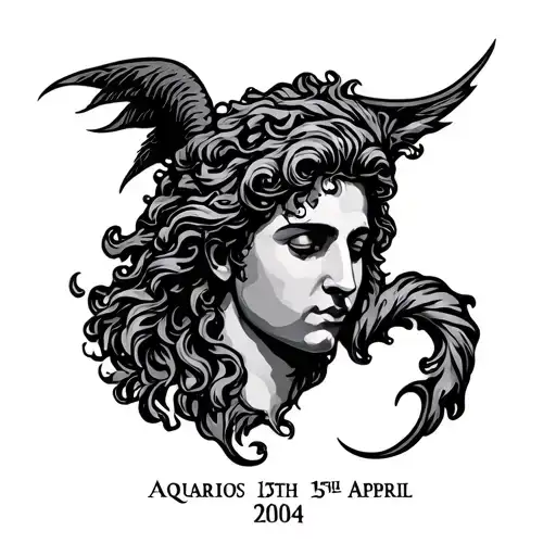 Aquarius Sign With Roman Birth Date 15Th April 2004