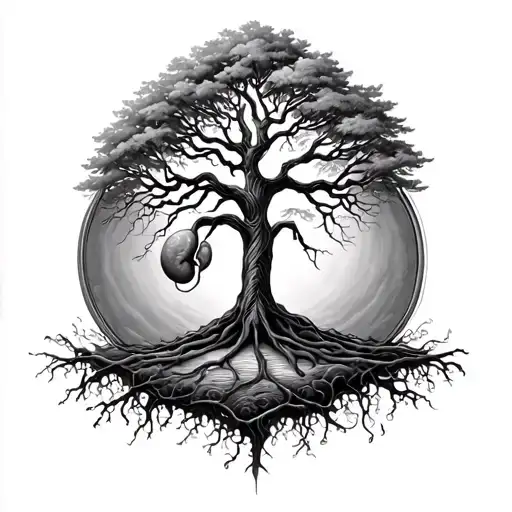 A Kidney That Is The Foot Of The Tree Of Life