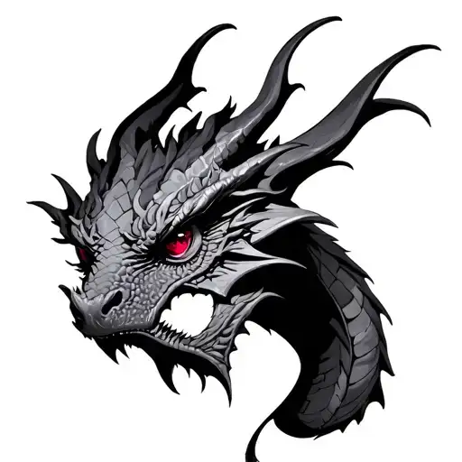 Dragon With Ruby Eye Medievil