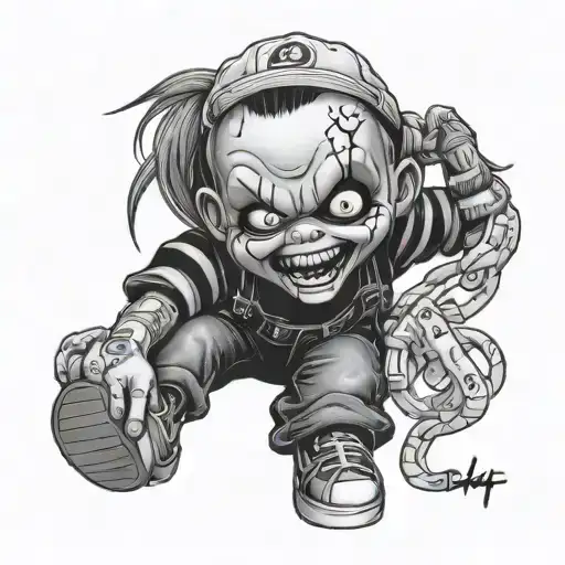 Hip Hop Chucky Doll