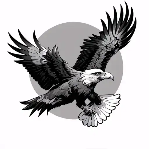 Aries And Eagle Soaring