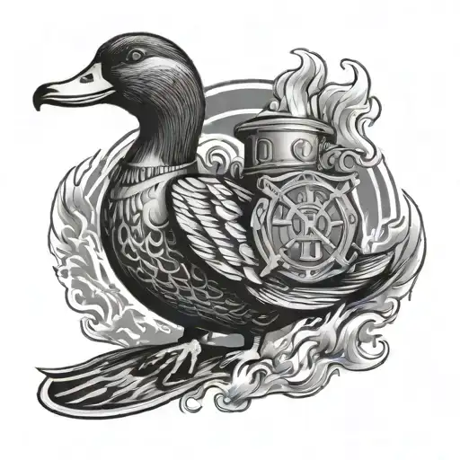 Fire Department Duck