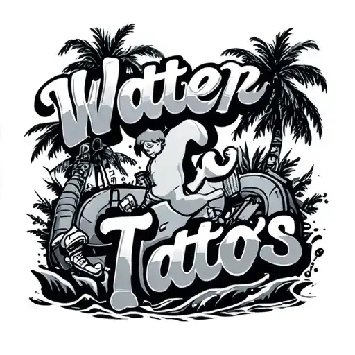 A Person With His Dad Go Around The Word And Going To Waterpark