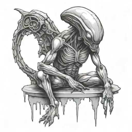 Alien Sit Alone