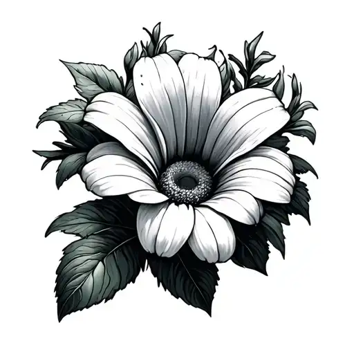 Daisy And Morning Glory Line