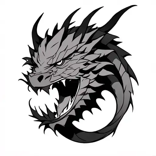 Gaara Head Tattoo Inside Meliodas Dragon Tatoo Design