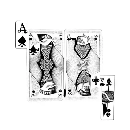 A Deck Of Cards With Each Card Representing A Different Book Genre