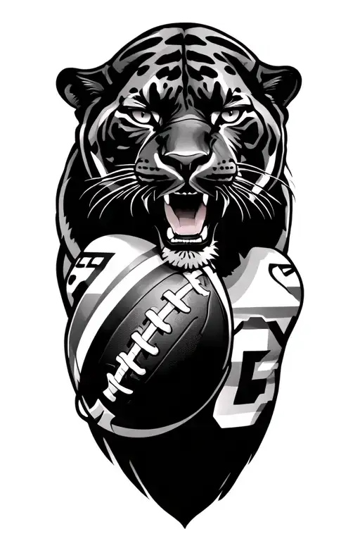 Panther Full Body American Football