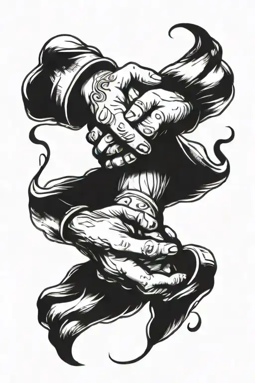 Born In August With 1 Son Holding Hands