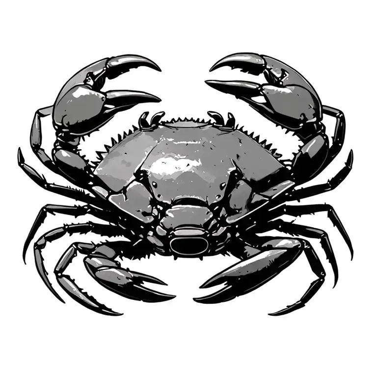 Mechanical Crab Tearing Off Its Shell