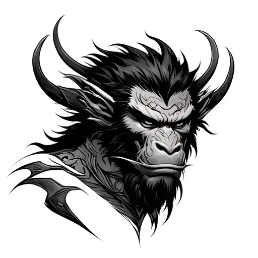 A Very Aggressive Art Of Sun Wukong