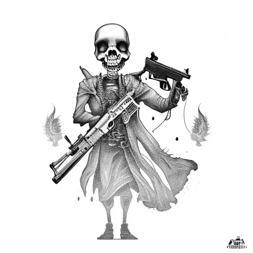 Guns And Grim Reaper