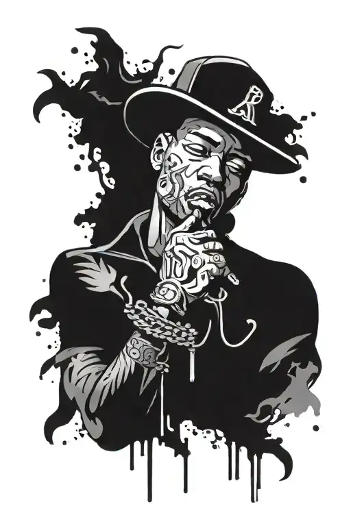 Rap Music Themed Tattoo Inspired