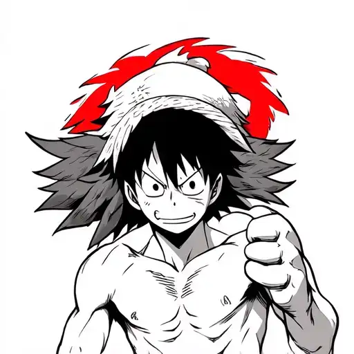 Luffy Red Hawk Punch
