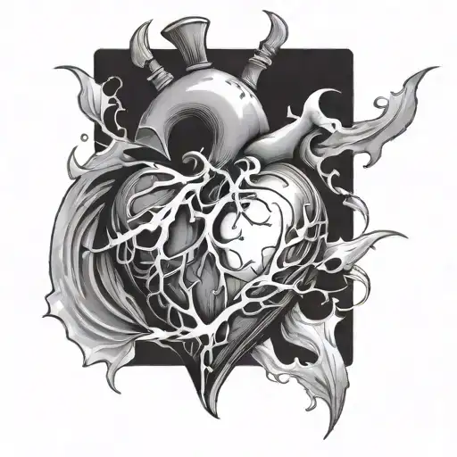 Heart With Corner Broken Off