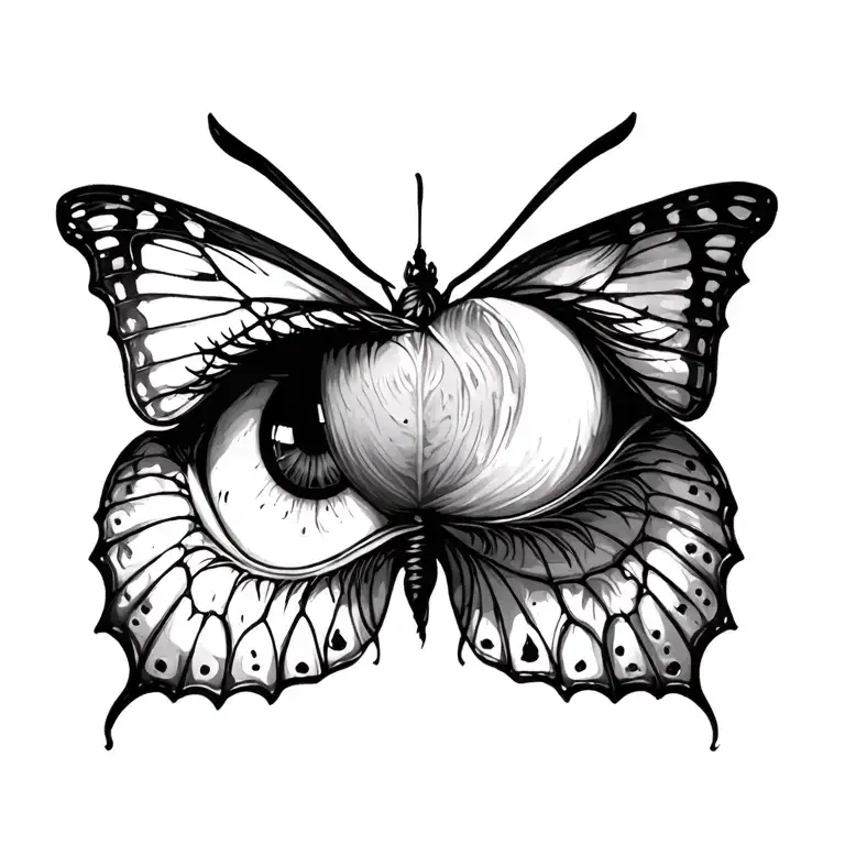 Butterfly Satanic Symbolism Crying Eyes