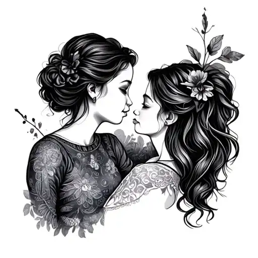 Mother Daughter Love Connected Meaning