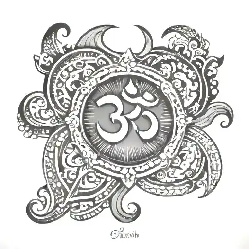 Om Symbol Raksh Name And Entity