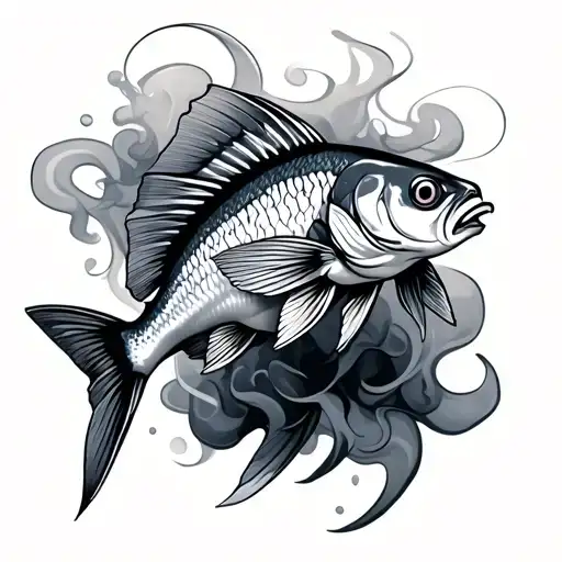 Bangus Fish With Smoke And Whiskey