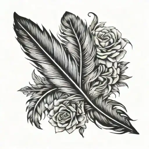 Feather For Mother And Daughters