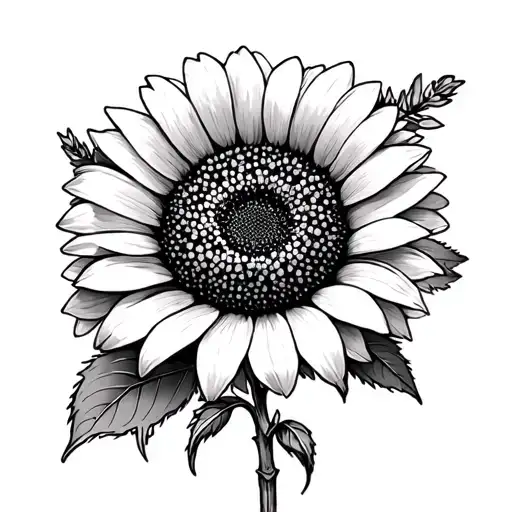 Sun Flower Lavender Plum Tree Flowers