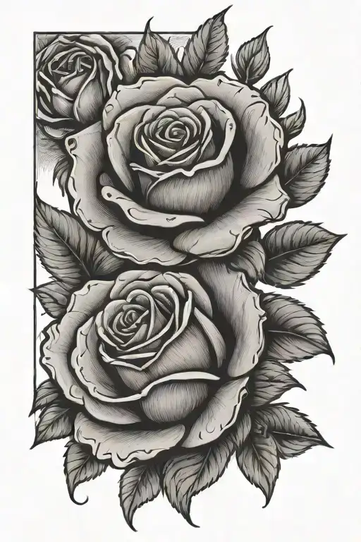 Rose With Rosas Lettering Font