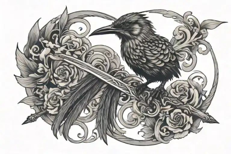 Roadrunner Sword Intertwined