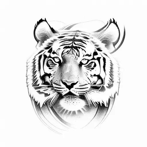 Combine A Developer's Code With Tiger Stripes In A