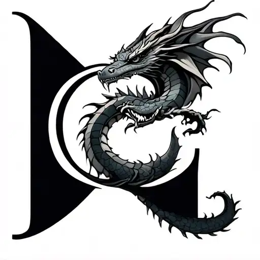 Dragon Wrapped Initial C