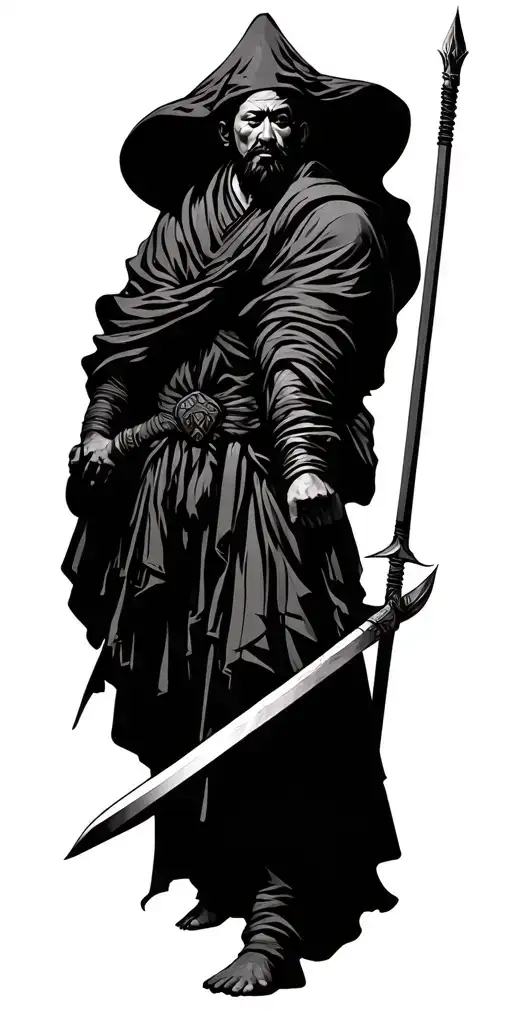 War And Peace Or Warriors And Monk