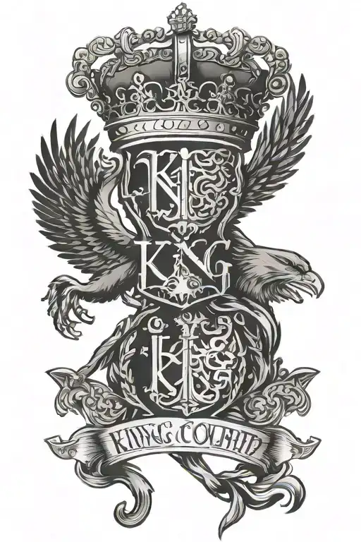 For King And Country Band Logo Simple