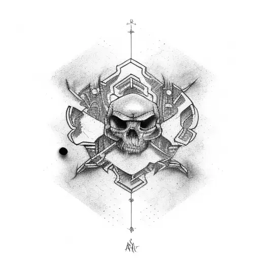 Shoulder Tattoo With Dominant Number 23 And Word Max