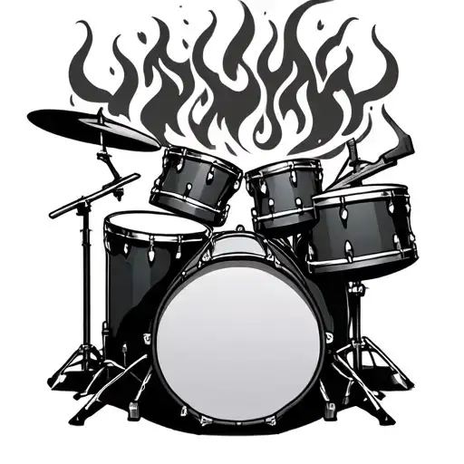 Sew Fitness Drums Fire