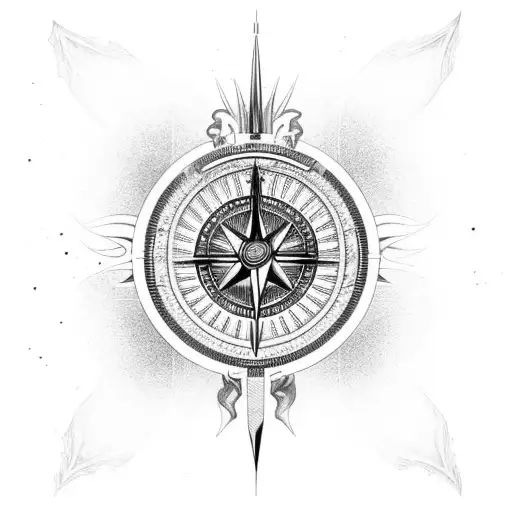 Phoenix With Compass