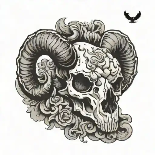 Stone Sheep Skull With Full Curl Rifleworx Words