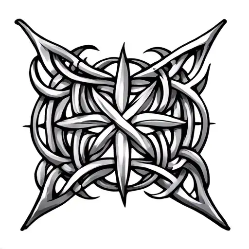 Abstract Celtic Pattern