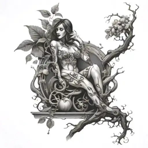 Poison Tree As A Women Full Body
