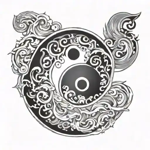 Yin Yang Symbol Intertwined Danny Heather